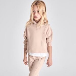 REISS GIRLS ARDEN COTTON HOODIE